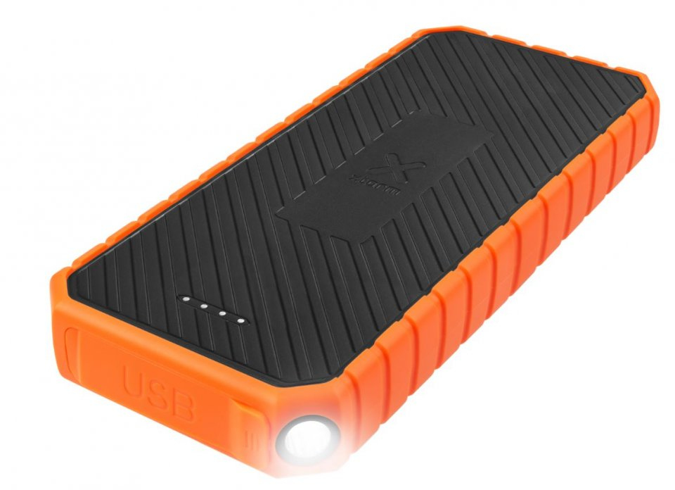 XR202 Xtreme Powerbank Rugged 35W - 20.000 mAh - Outdoor - Waterdicht met zaklamp - Quick Charge 3.0 – NL