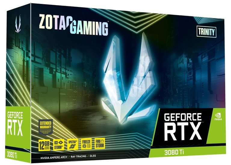 Specificaties van Zotac Gaming GeForce RTX 3080 Ti Trinity - Tweakers