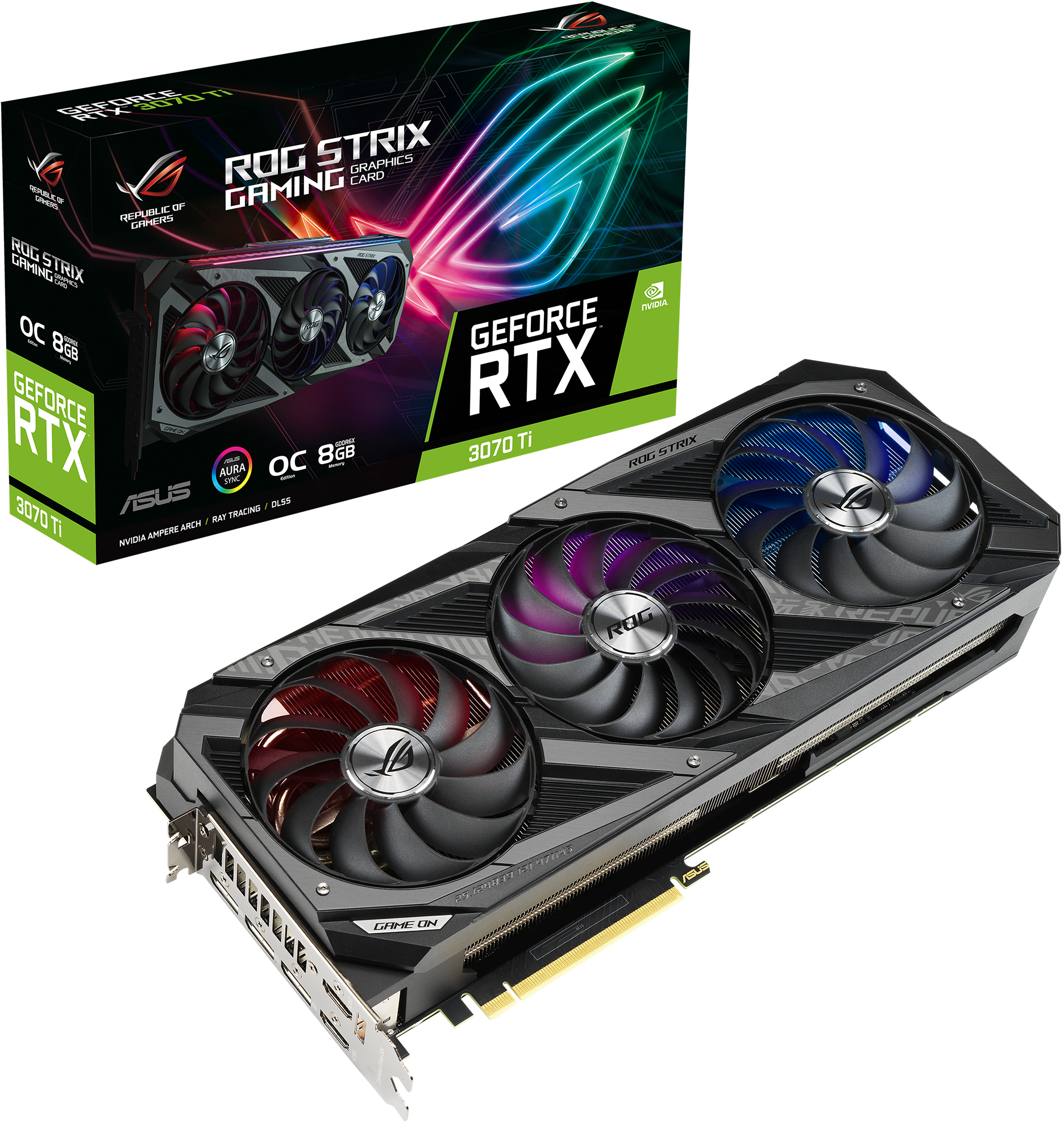 【美品】ASUS ROG STRIX RTX3070Ti OC 8GB ASUS ROG Strix GeForce RTX 3070 Ti OC Edition: beste prijzen