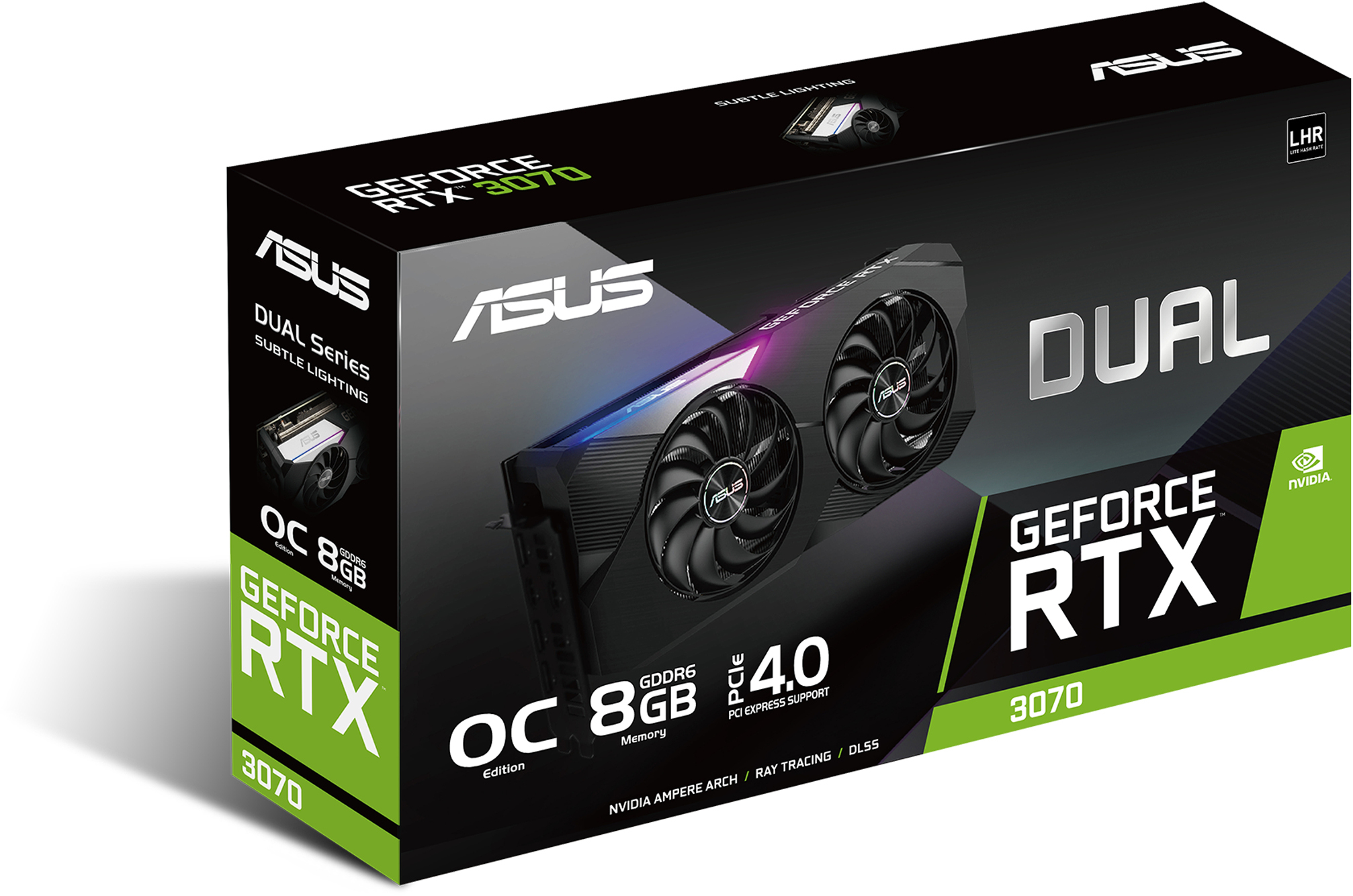 ASUS Dual GeForce RTX 3070 V2 OC Edition met LHR: beste prijzen