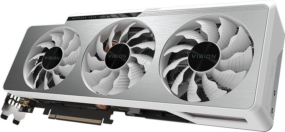 Gigabyte RTX 3080 20GB vision AI用 Gigabyte GeForce RTX 3080 Vision OC 10G (rev. 2.0, LHR): beste