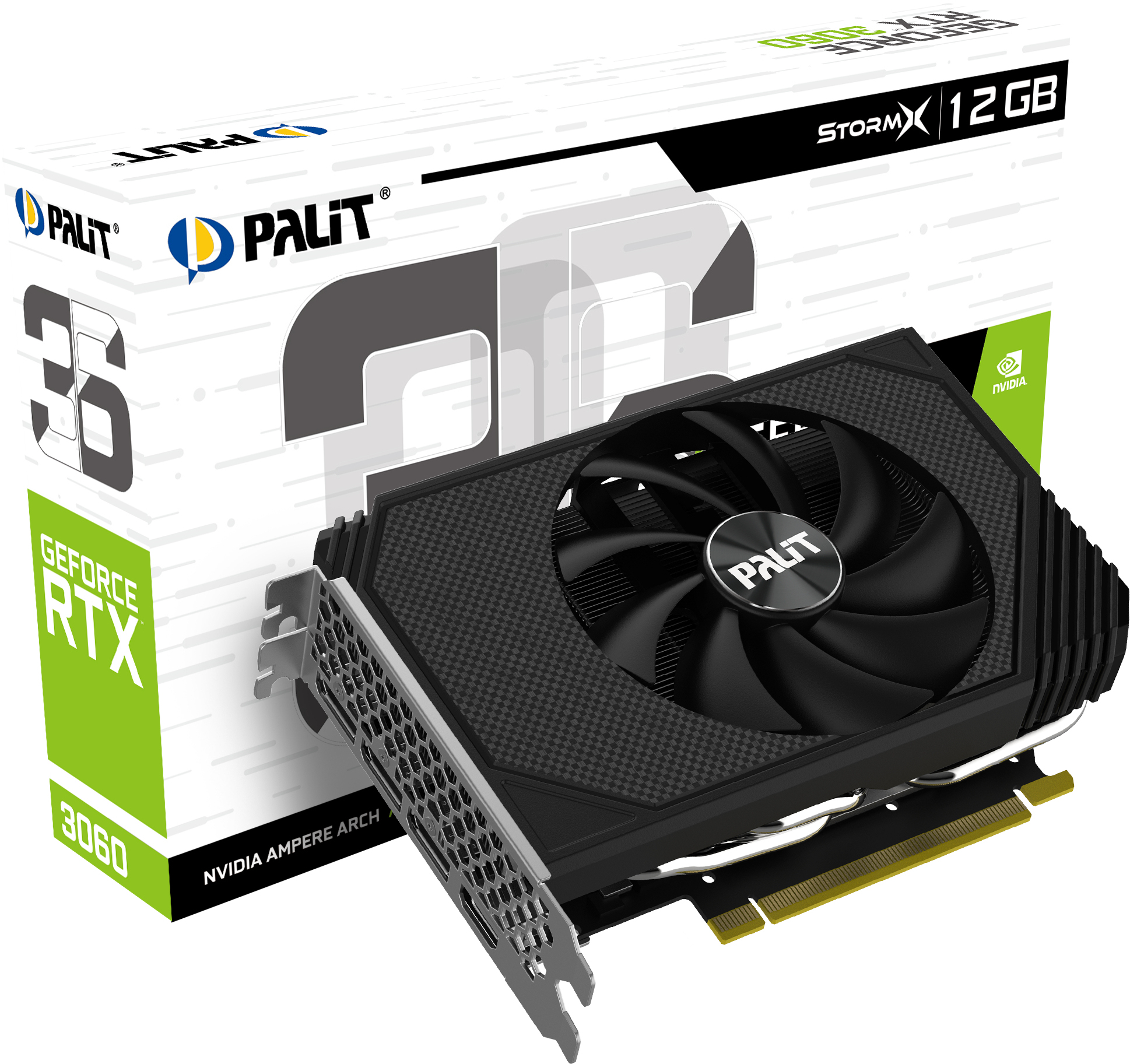 Palit GeForce RTX 3060 StormX 12GB: beste prijs - Tweakers