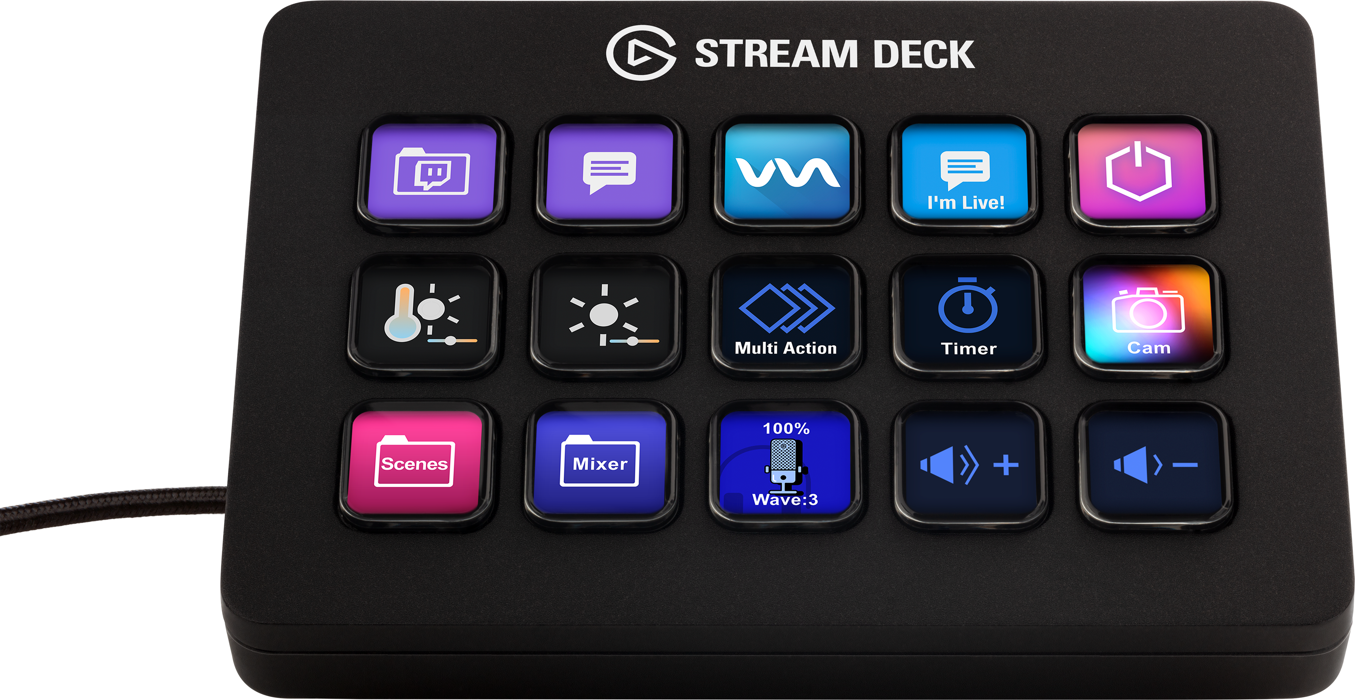 Elgato Stream Deck MK.2, Classic Keys, Zwart: beste prijs - Tweakers