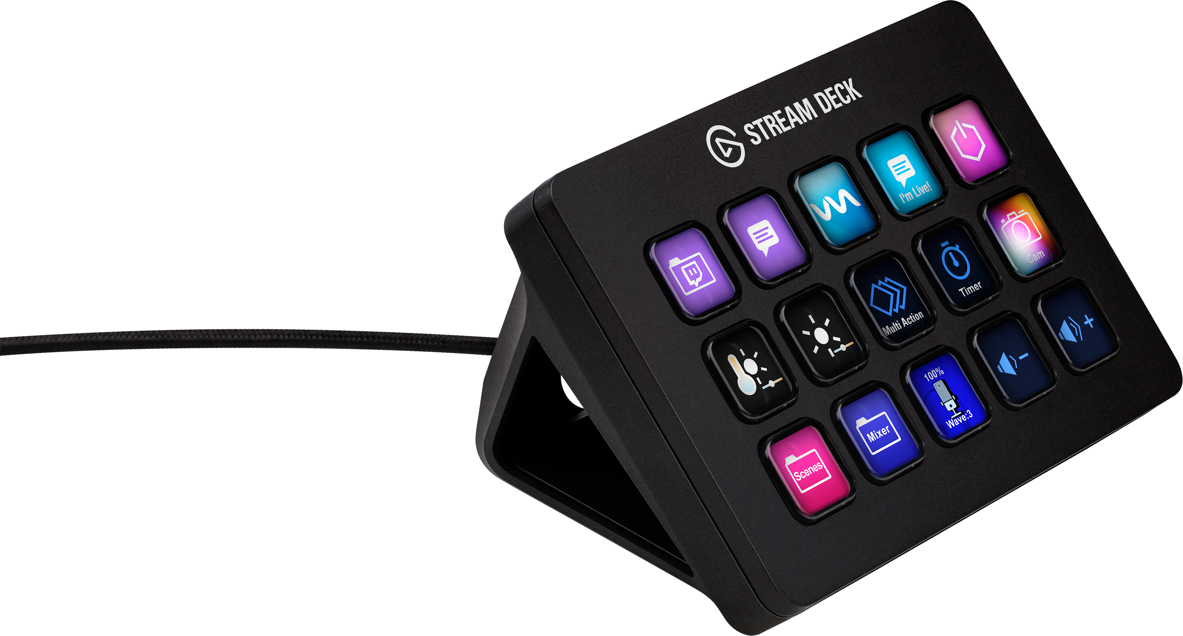 Elgato Stream Deck MK.2, Classic Keys, Zwart: beste prijs - Tweakers