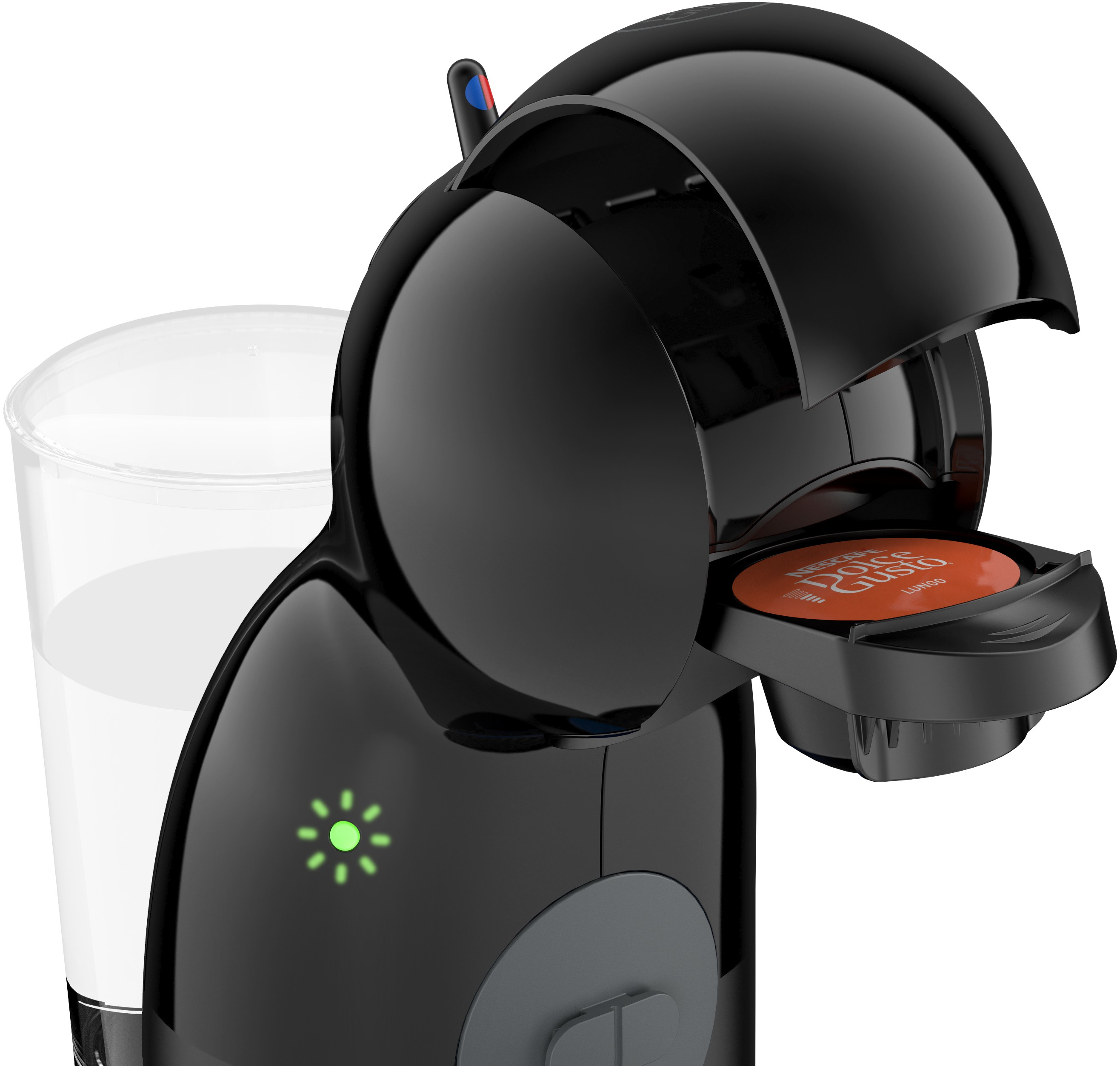 Krups NESCAFÉ® DOLCE GUSTO® PICCOLO XS KP1A3B HANDMATIGE KOFFIEMACHINE -  ZWART/ANTRACIET - Kenmerken - Tweakers