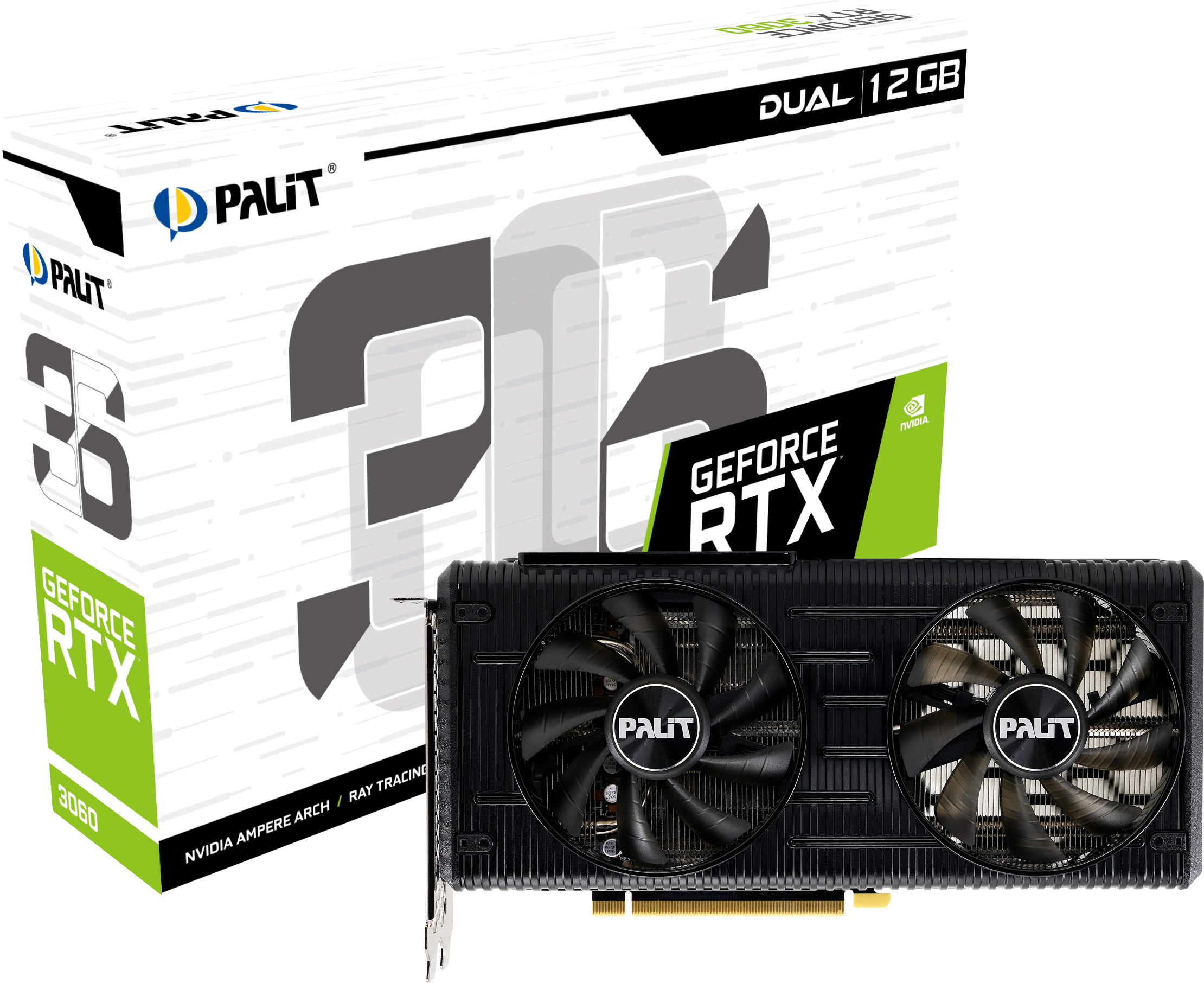 Palit GeForce RTX 3060 Dual: beste prijs - Tweakers