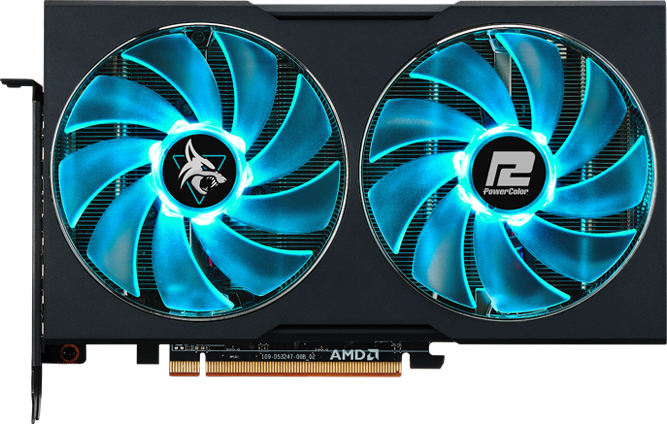 PowerColor RX 6600 XT Hellhound 動作済 PowerColor Hellhound AMD Radeon RX 6600XT 8GB GDDR6: beste prijzen