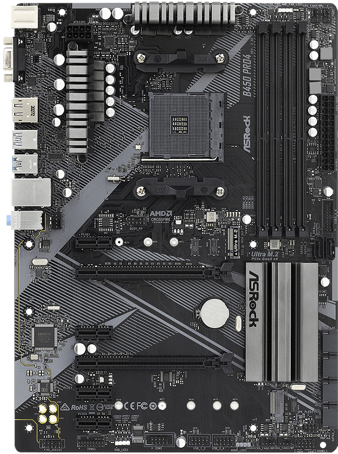 ASRock B450 Pro4 R2.0: beste prijzen, echte reviews en