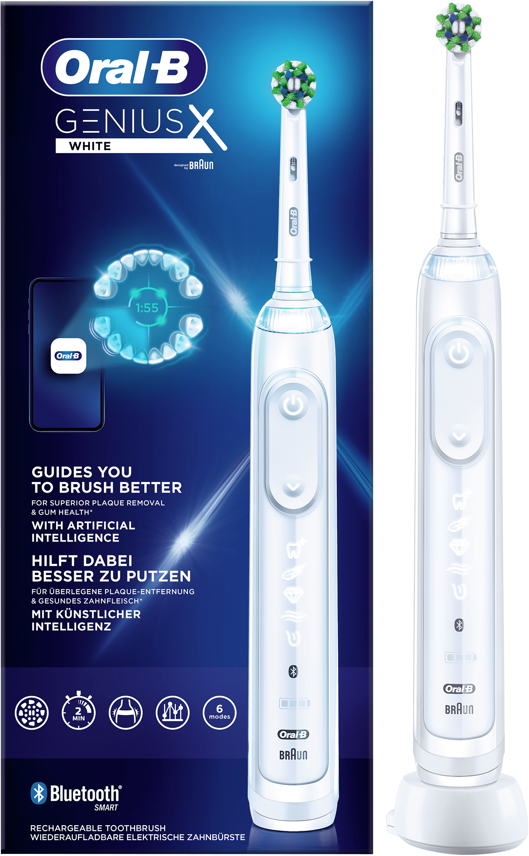 Oral-B Genius X Wit: beste prijzen, echte reviews en specificaties