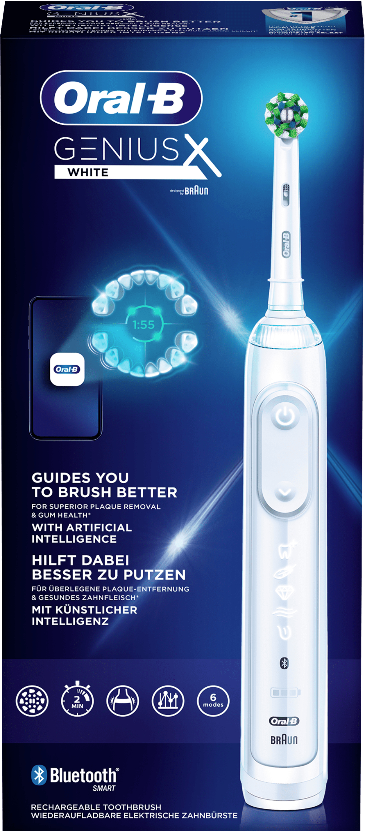 Oral-B Genius X Wit: beste prijzen, echte reviews en specificaties