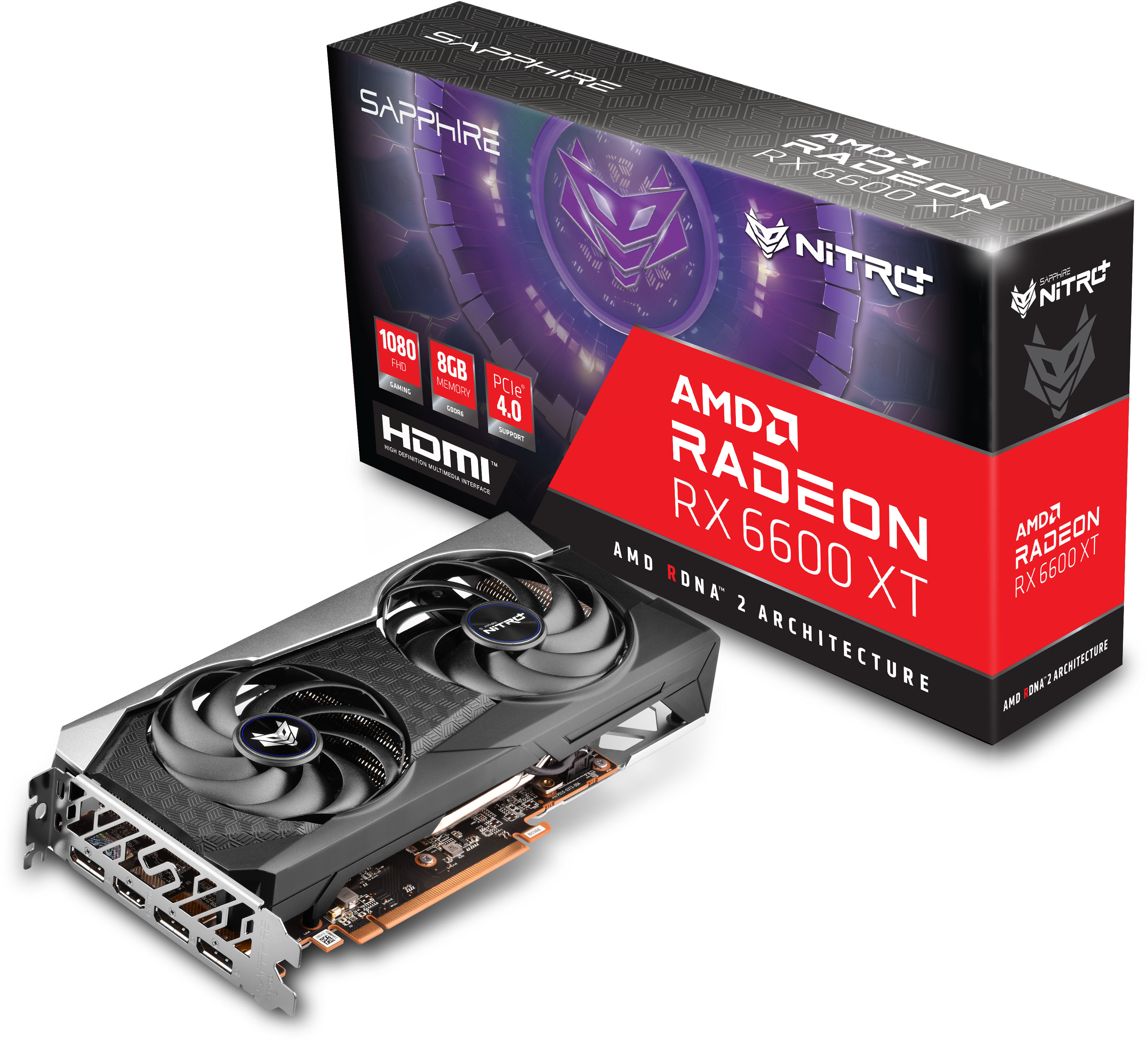 Sapphire Nitro+ AMD Radeon RX 6600 XT: beste prijs - Tweakers