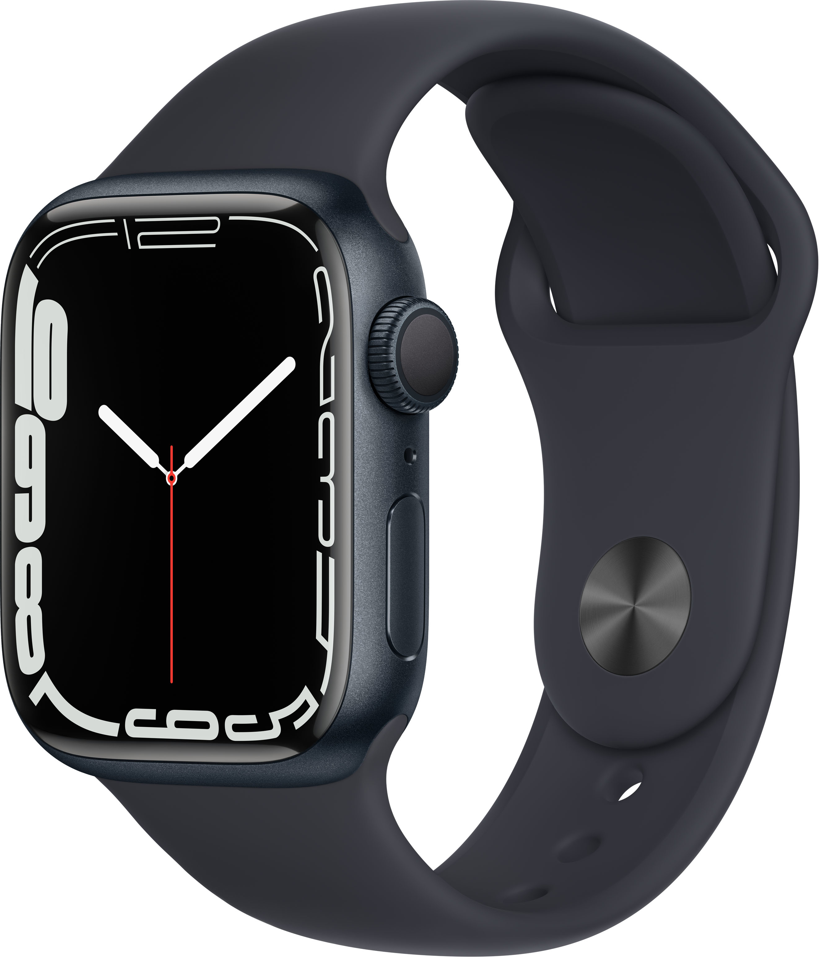 Apple Watch Nike Series 7/GPS/41mm ④ Apple Watch Series 7 Nike (41mm), Zwart (Zwart): beste prijzen