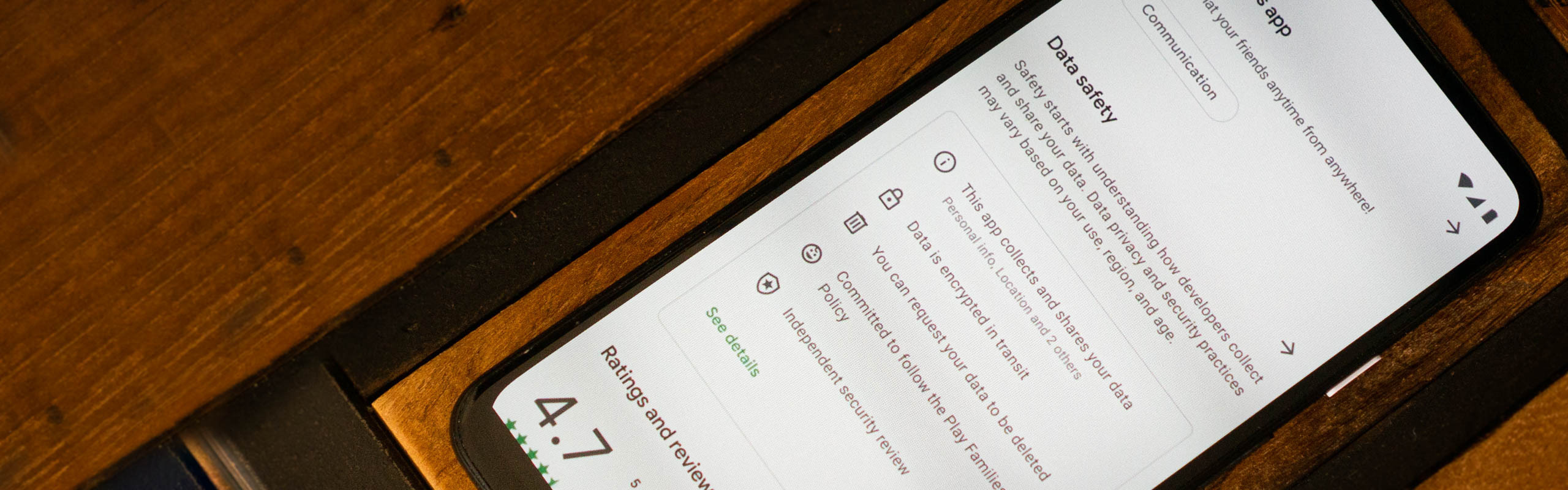 Google zet privacylabels live in Play Store - Tweakers