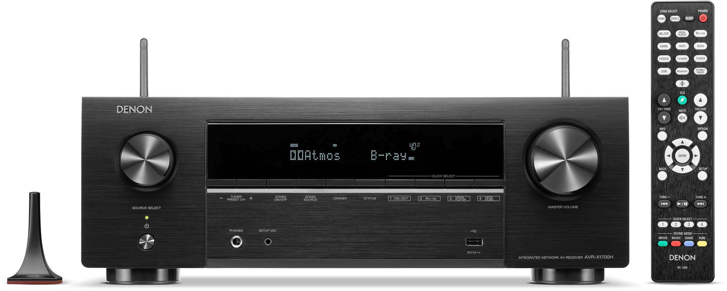 Denon AVR-X1700H: beste prijzen, echte reviews en specificaties