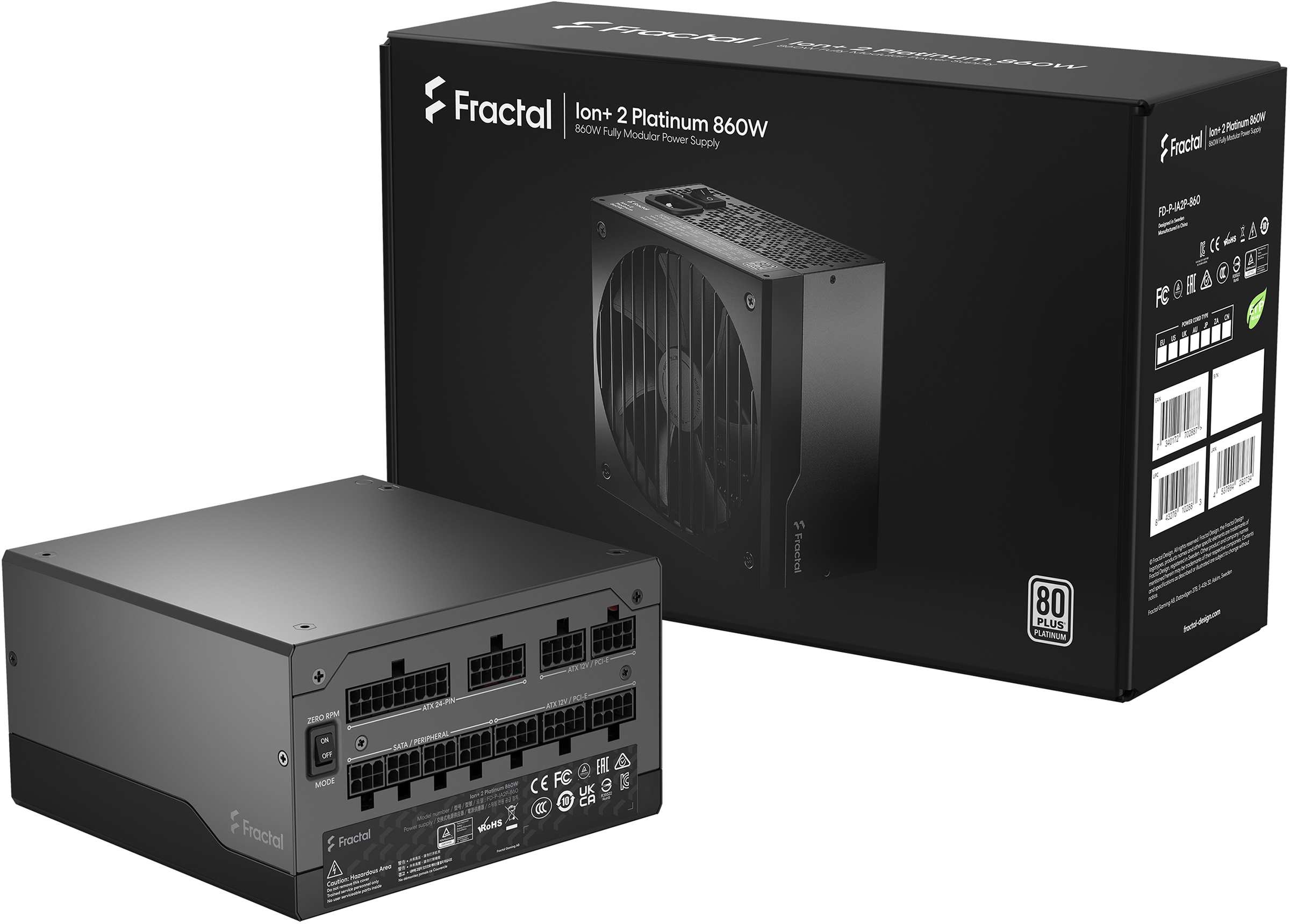 Fractal Design Ion+ 2 Platinum 860W: beste prijzen, echte reviews