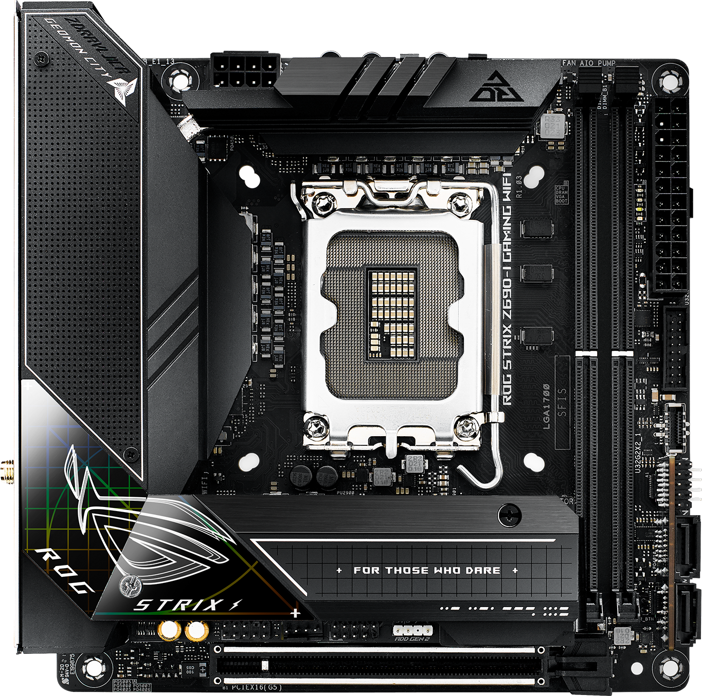 ASUS ROG Strix Z690-I GAMING WIFI: beste prijs - Tweakers