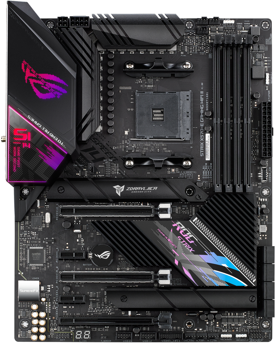 美品 ASUS ROG STRIX X570-E GAMING ASUS ROG STRIX X570-E GAMING Motherboard - Specs, Compare