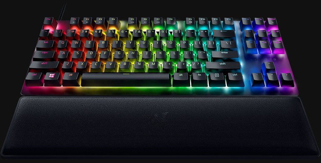 Razer Huntsman V2 Tenkeyless (Linear Optical, Qwerty US) Zwart
