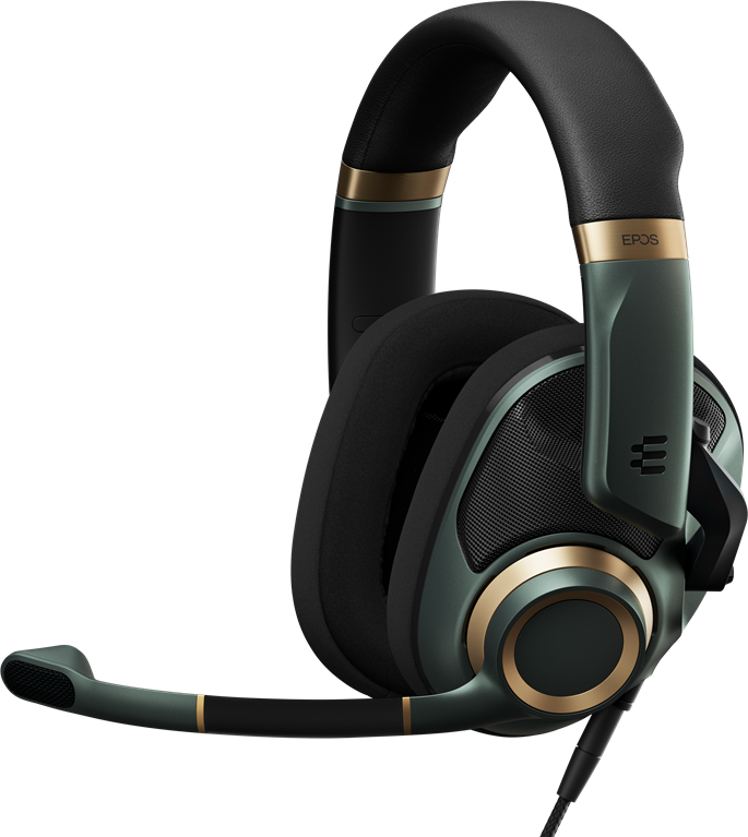 EPOS H6PRO & GAMING DAC セット EPOS H6PRO Open akoestische gaming headset (Zwart, Groen, Goud