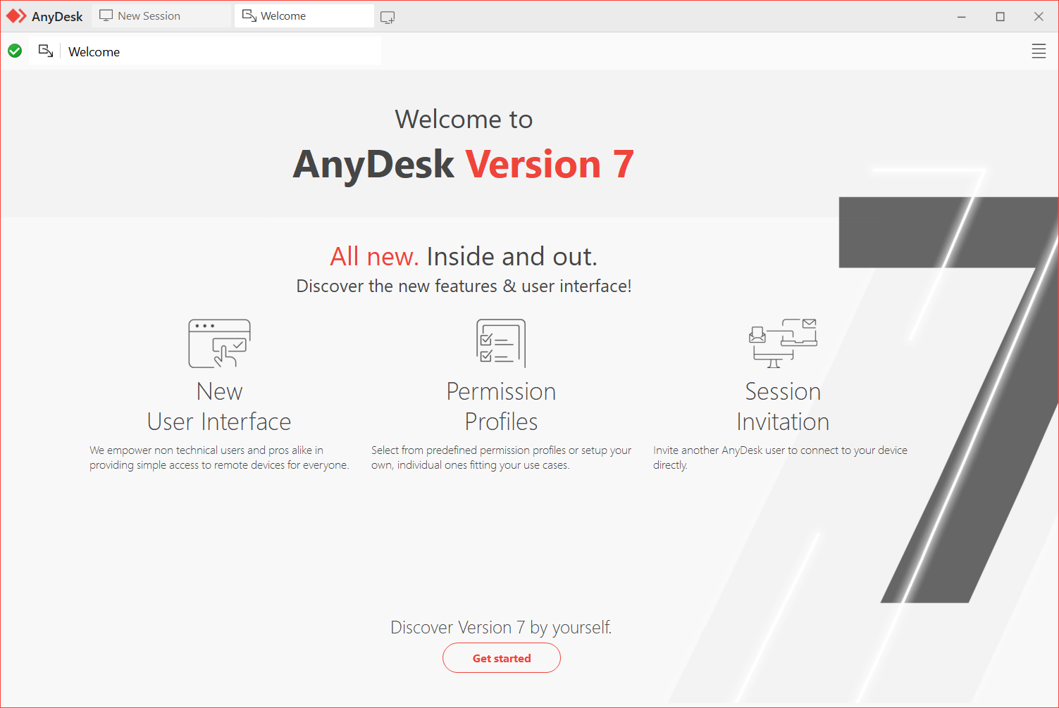 AnyDesk 7.0