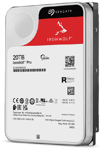 Seagate IronWolf Pro, 20TB (ST20000NE000): beste prijzen, echte