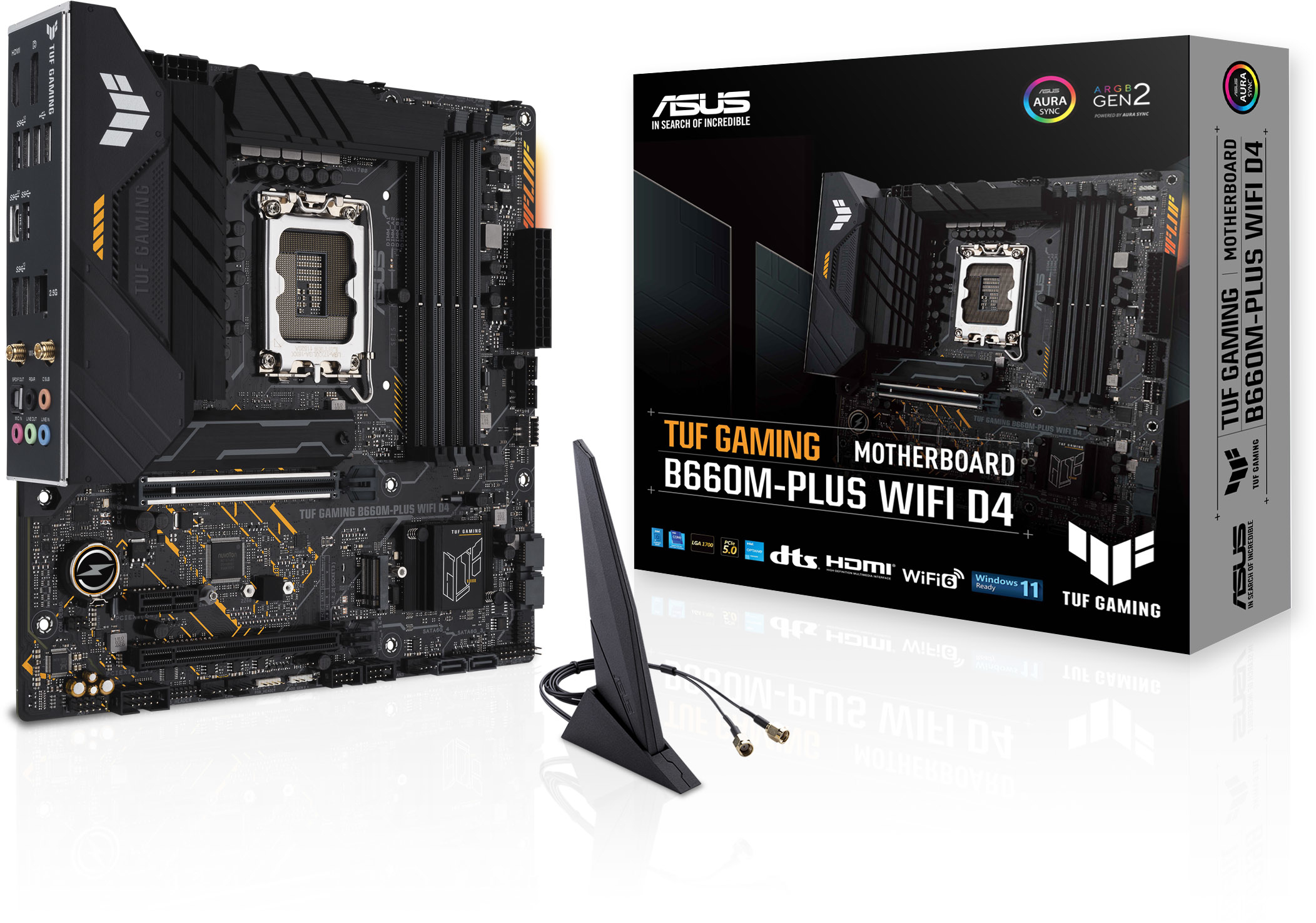 ASUS TUF Gaming B660M-Plus WiFi D4: beste prijs - Tweakers