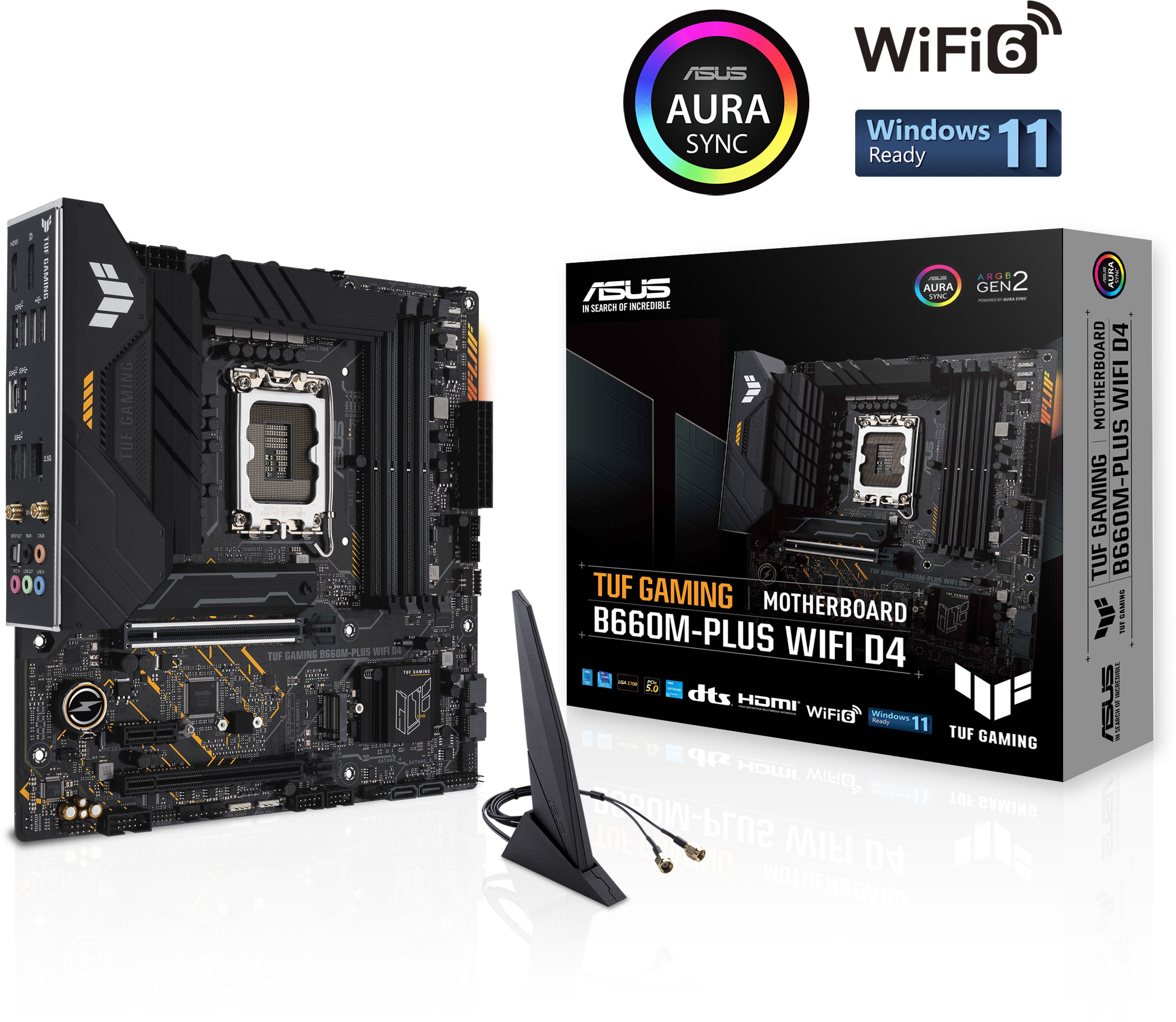 ASUS TUF Gaming B660M-Plus WiFi D4: beste prijs - Tweakers