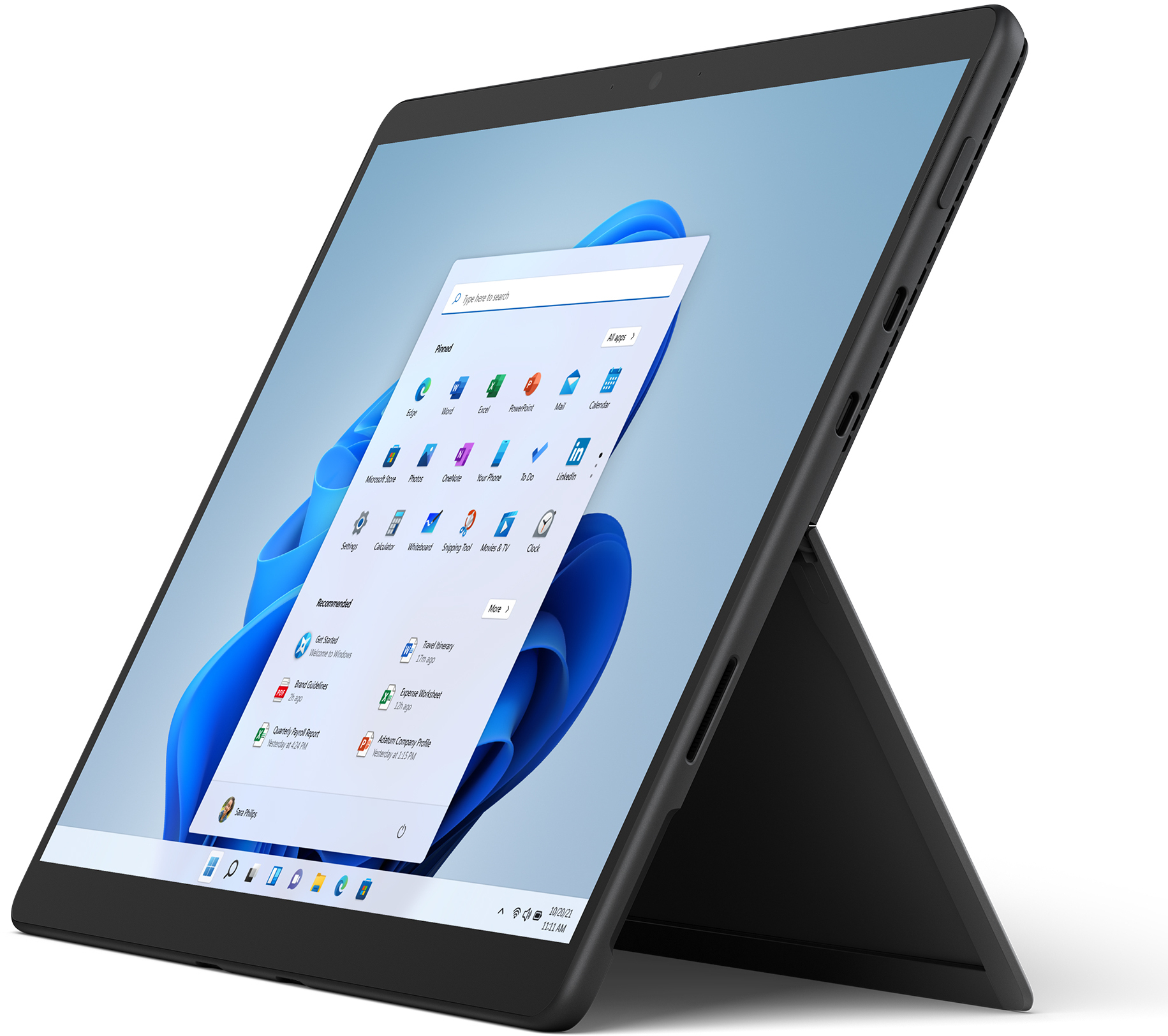 Microsoft Surface Pro 8 i5-1135G7, Wi-Fi, 8GB ram, 256GB opslag