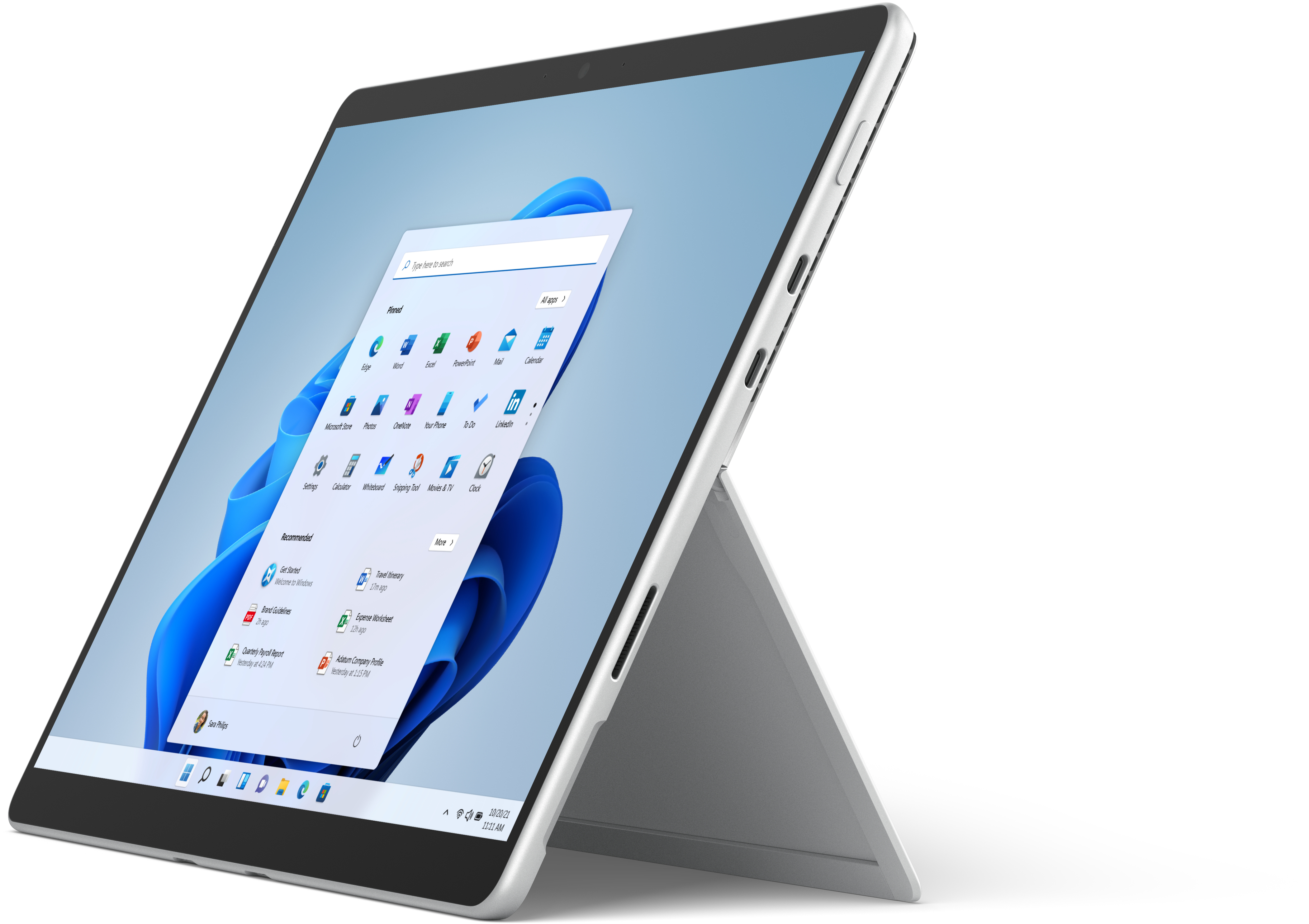 Microsoft Surface Pro 8 i7-1185G7, Wi-Fi, 16GB ram, 512GB opslag