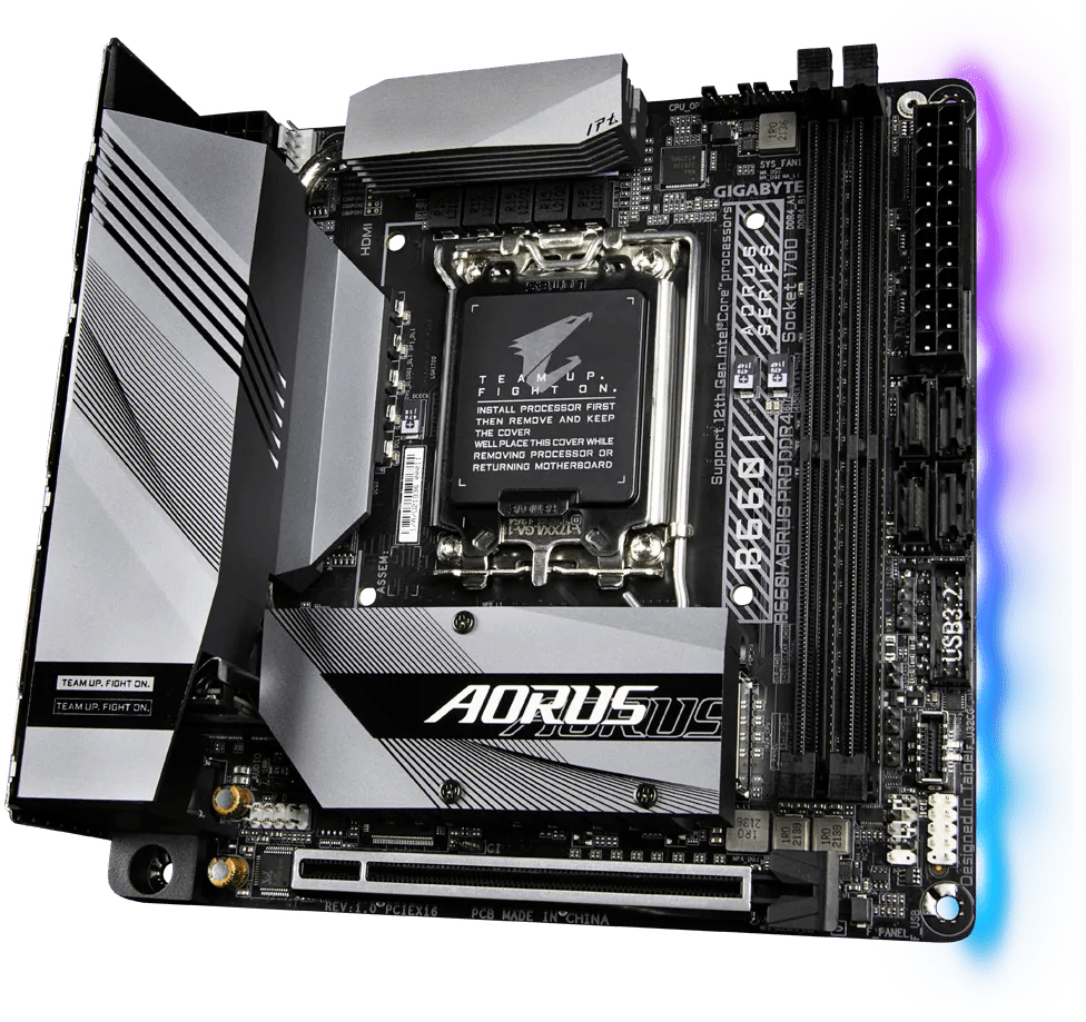 猫好好 B660I AORUS PRO DDR4とCPUセット GIGABYTE社製、Intel B660チップセットを搭載するゲーミング向け マザーボード