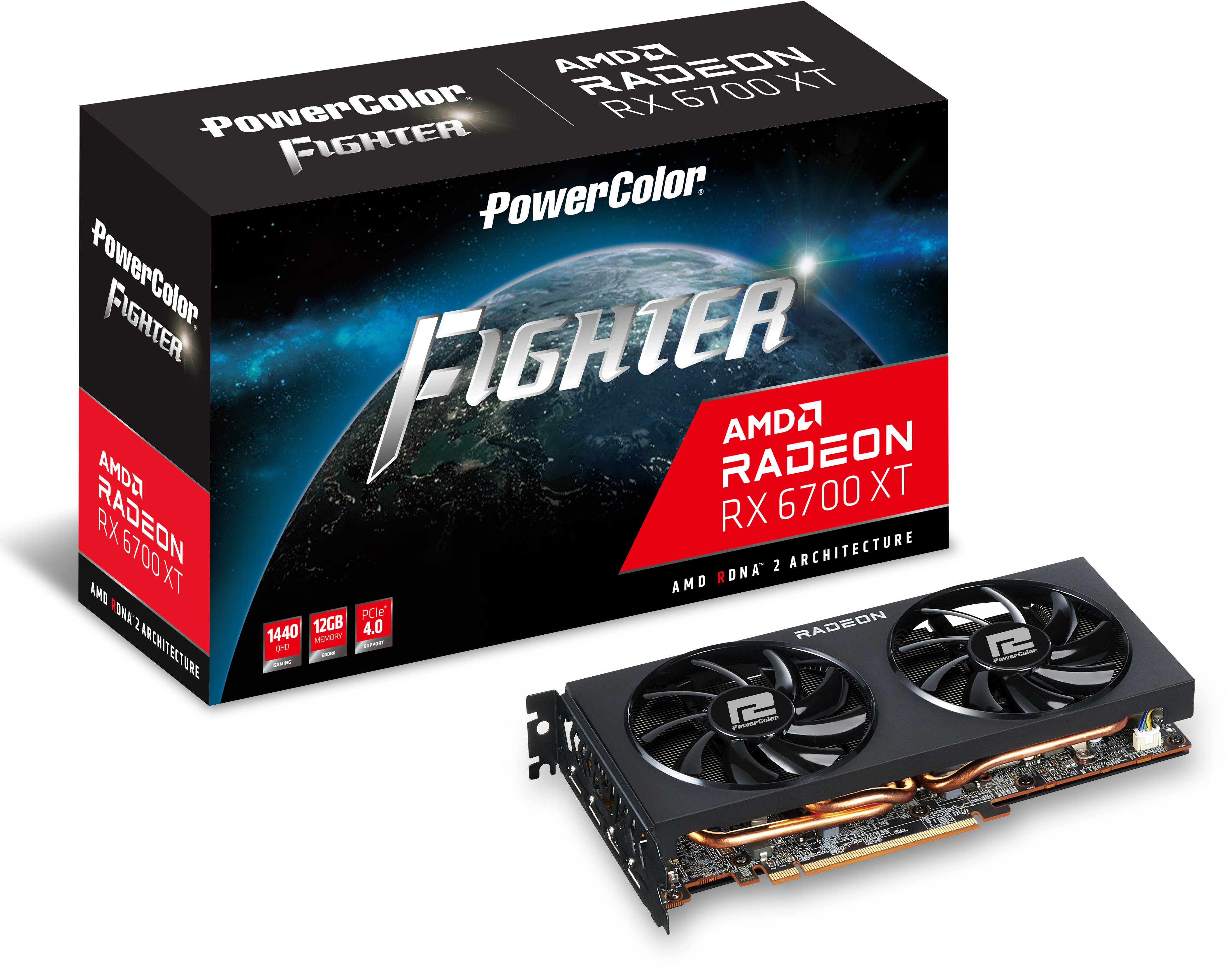 PowerColor Radeon RX 6700 XT Fighter: beste prijzen, echte reviews