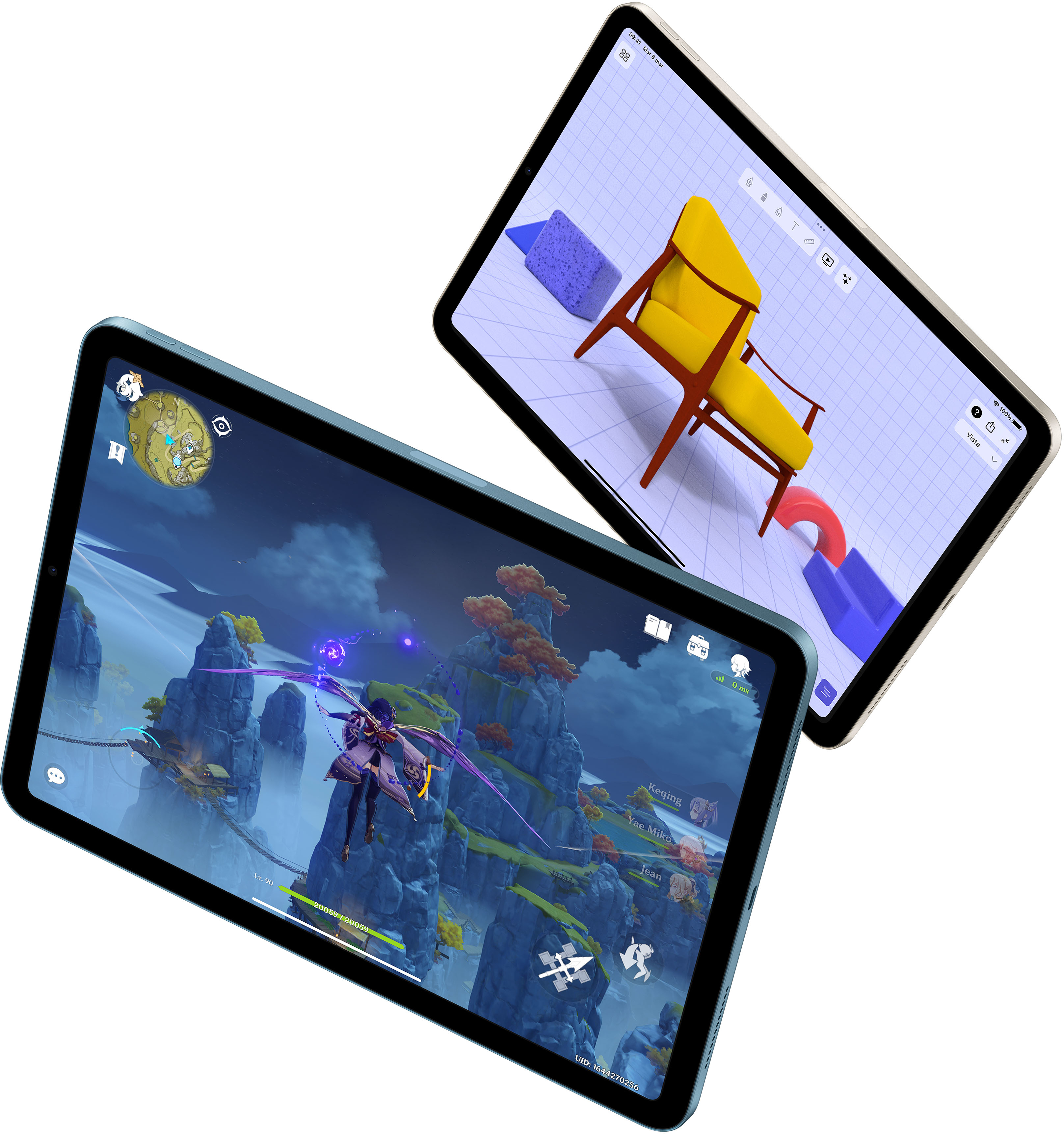 Apple iPad Air (2022) Wi-Fi, 64GB opslag Blauw: beste prijs - Tweakers