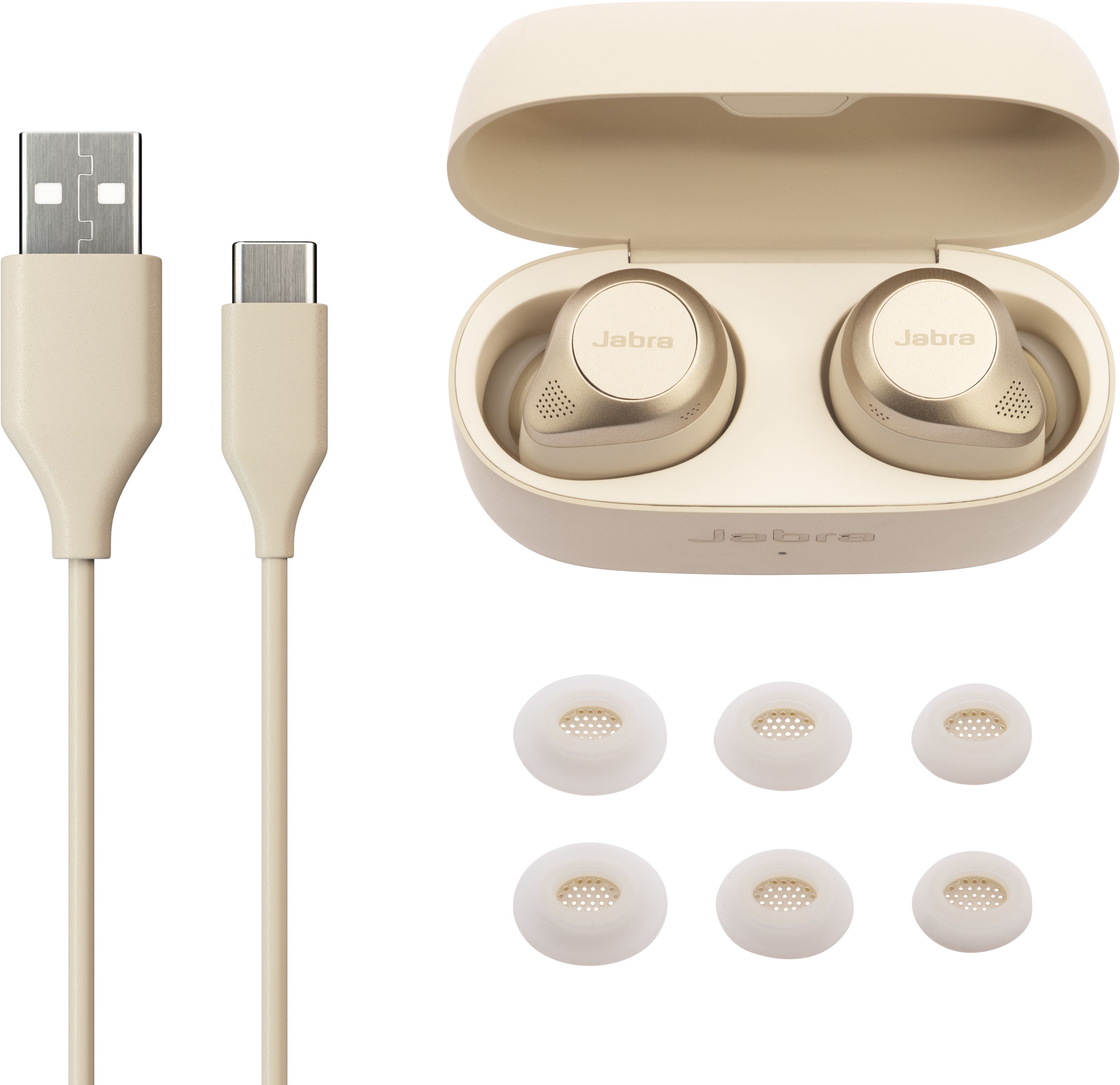 Jabra Elite 85t (Beige, Goud): beste prijs - Tweakers