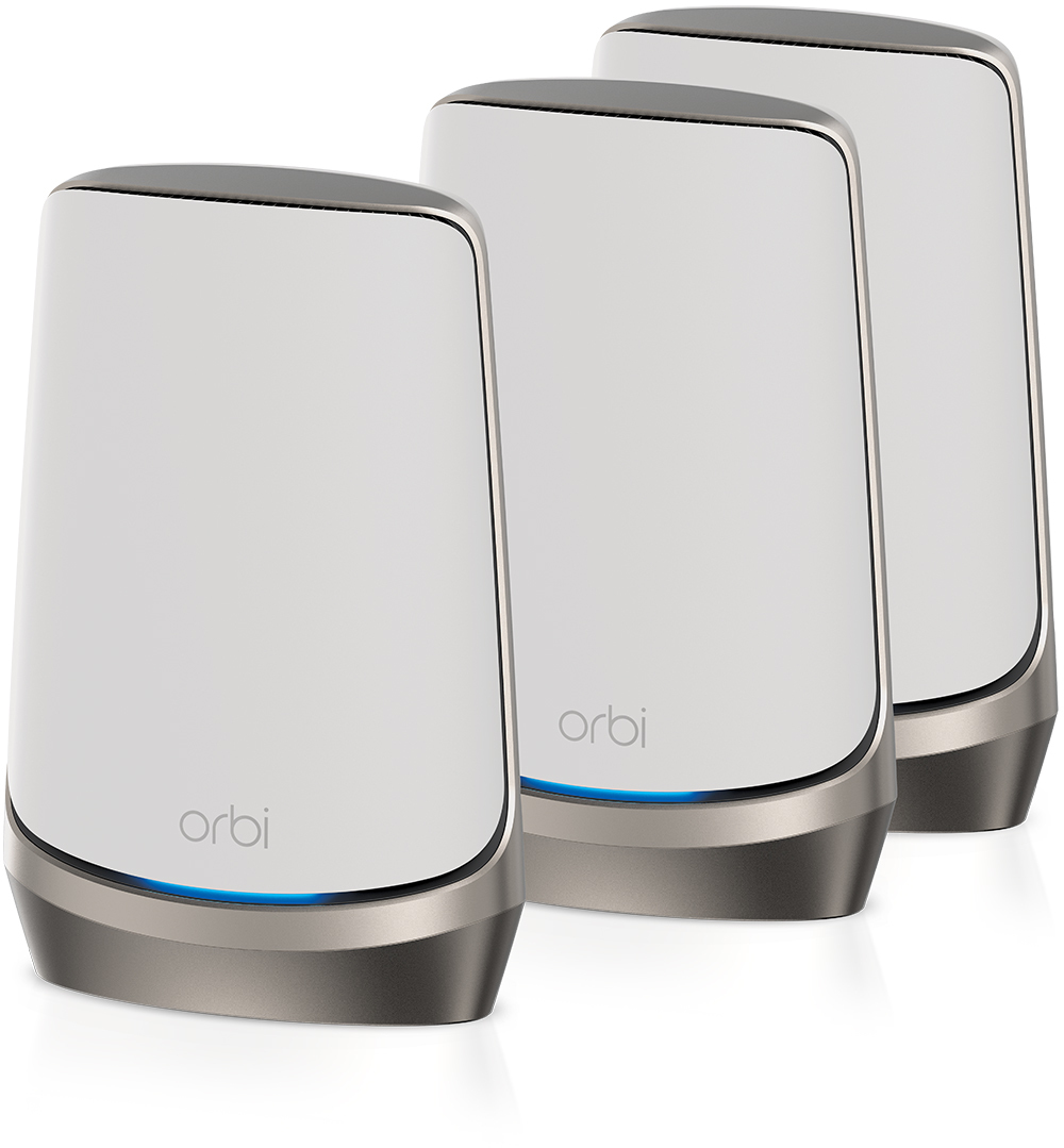 Netgear Orbi AXE11000 Mesh WiFi 6E-systeem (RBKE963) | 3 stuks