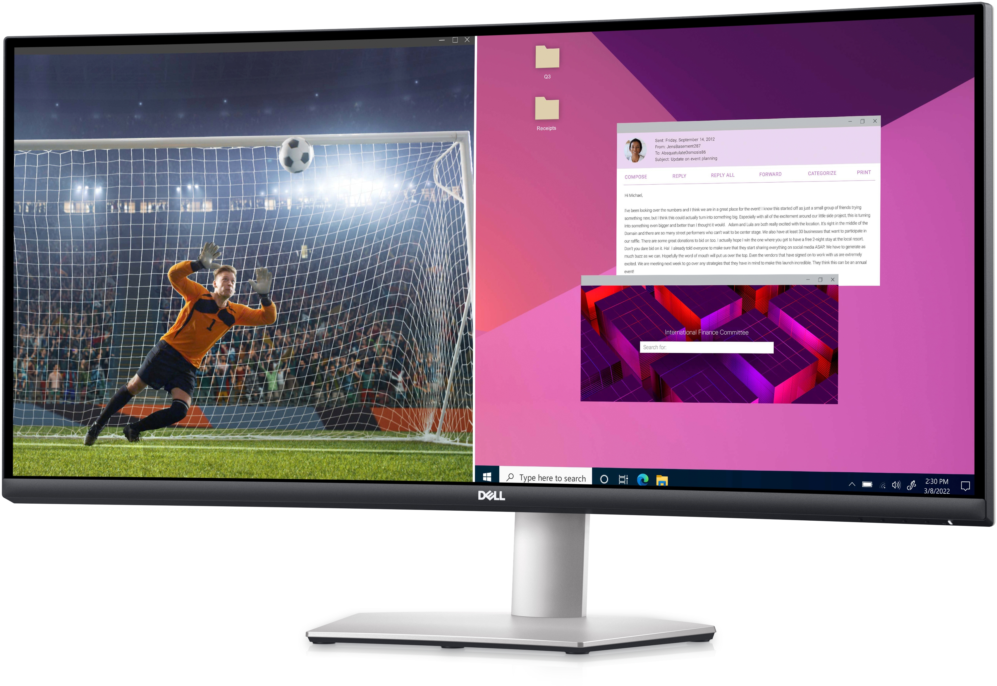 Dell S3423DWC Zwart: beste prijs - Tweakers