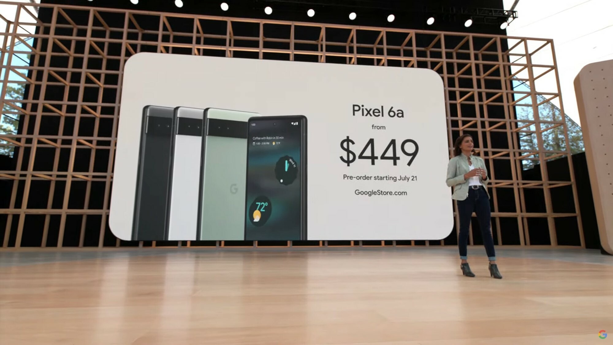 Google Pixel 6a with Tensorsoc will be released at the end of July and