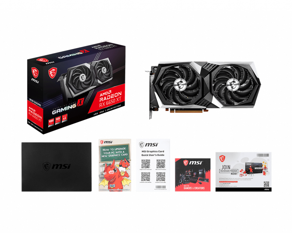 MSI Radeon RX 6650 XT Gaming X 8G: beste prijs - Tweakers