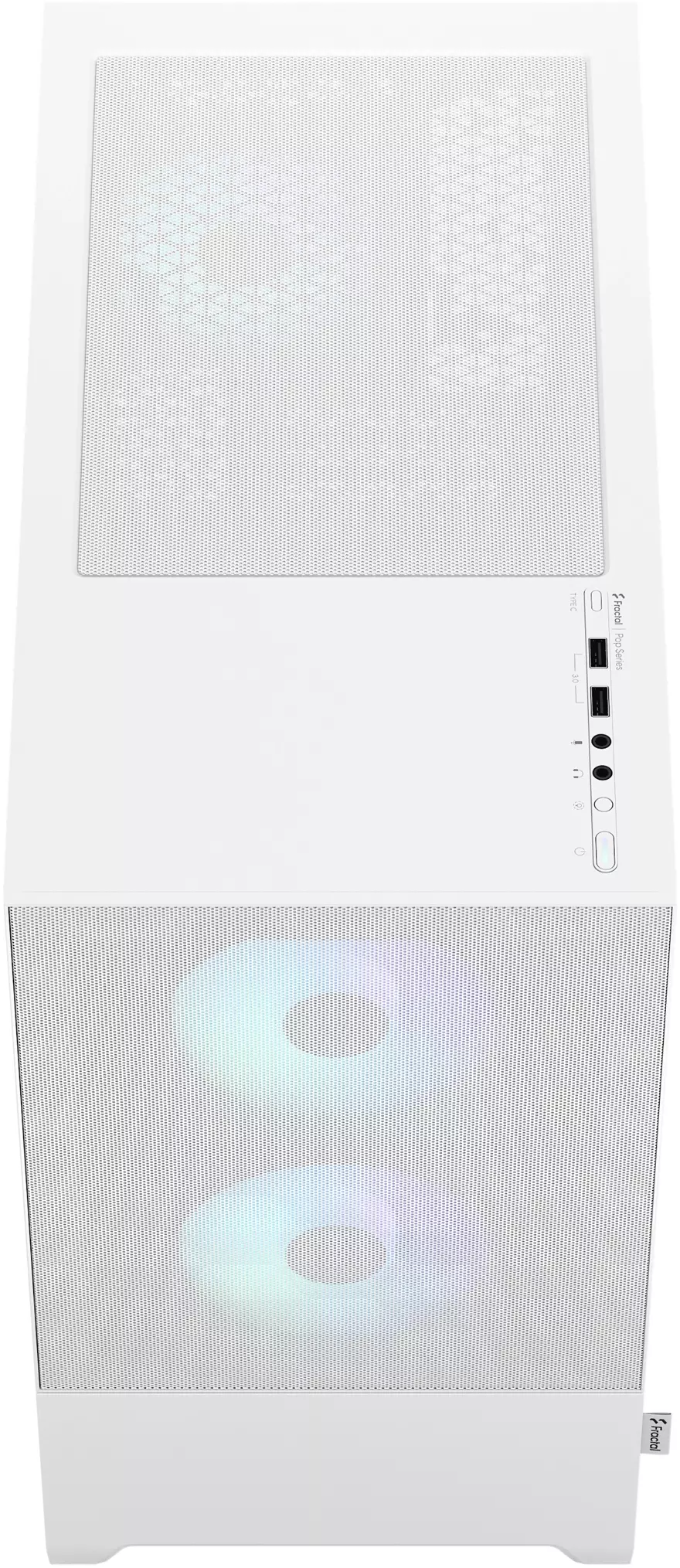 Fractal Design Pop Mini Air RGB White TG Clear: beste prijzen