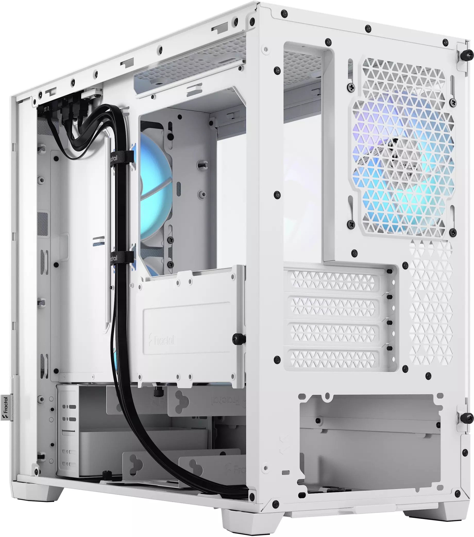 Fractal Design Pop Mini Air RGB White TG Clear: beste prijzen