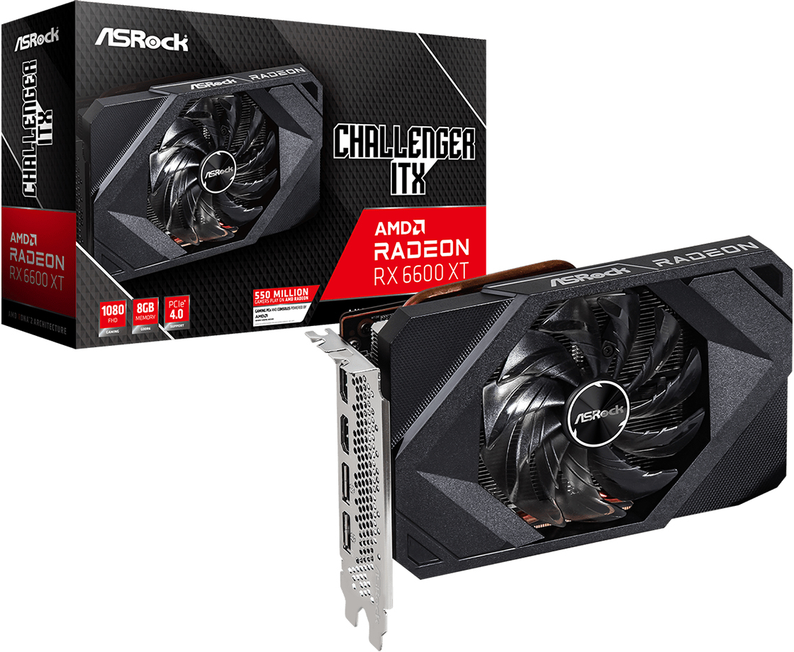ASRock Radeon RX 6600 XT Challenger ITX 8GB: beste prijs - Tweakers