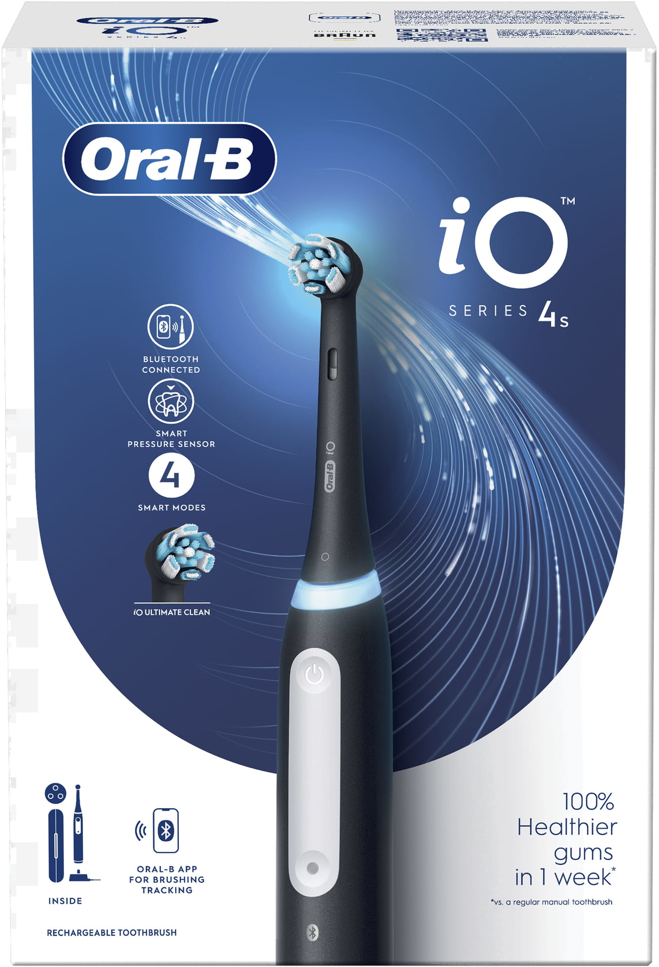 Oral-B iO Series 4S - Zwart: beste prijzen, echte reviews en