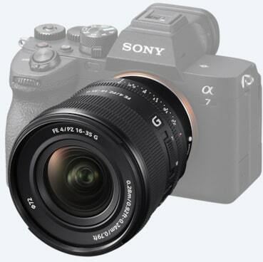 Sony FE PZ 16-35 mm F4 G: beste prijs - Tweakers