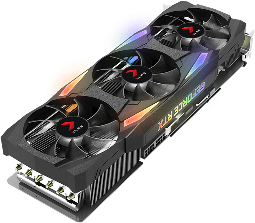 PNY XLR8 GeForce RTX 3080 10GB Gaming UPRISING EPIC-X RGB Triple
