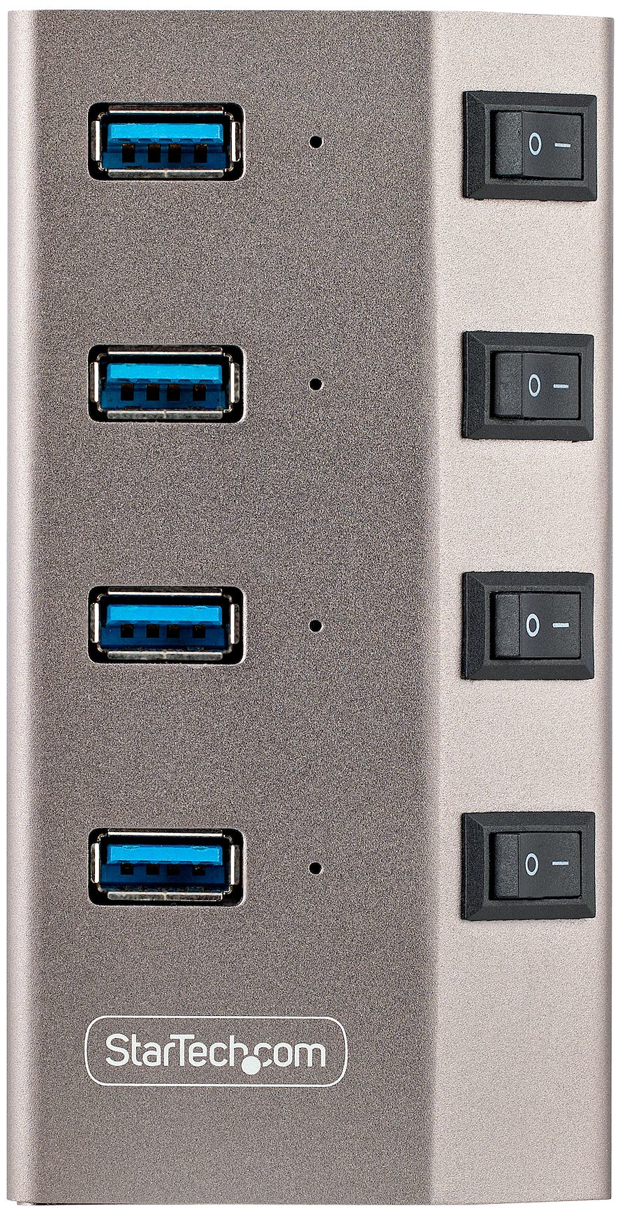 StarTech 4 poorts USB-C Hub Individuele On/Off Schakelaars