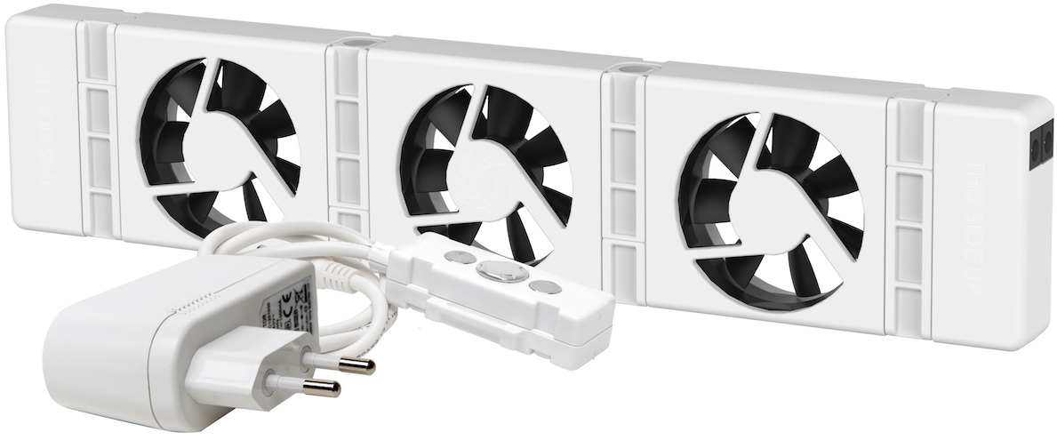 Speedcomfort Convector Trio Set SpeedComfort Radiatorventilator MAX