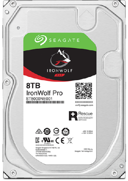 Seagate IronWolf Pro, 8TB (ST8000NT001): beste prijs - Tweakers