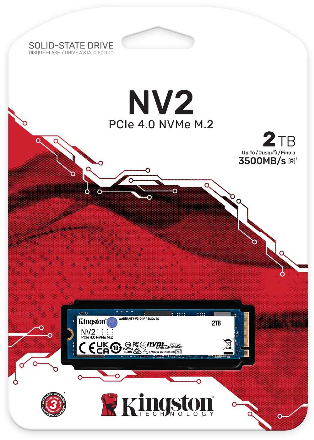 Kingston NV2, retail, 2TB: beste prijs - Tweakers