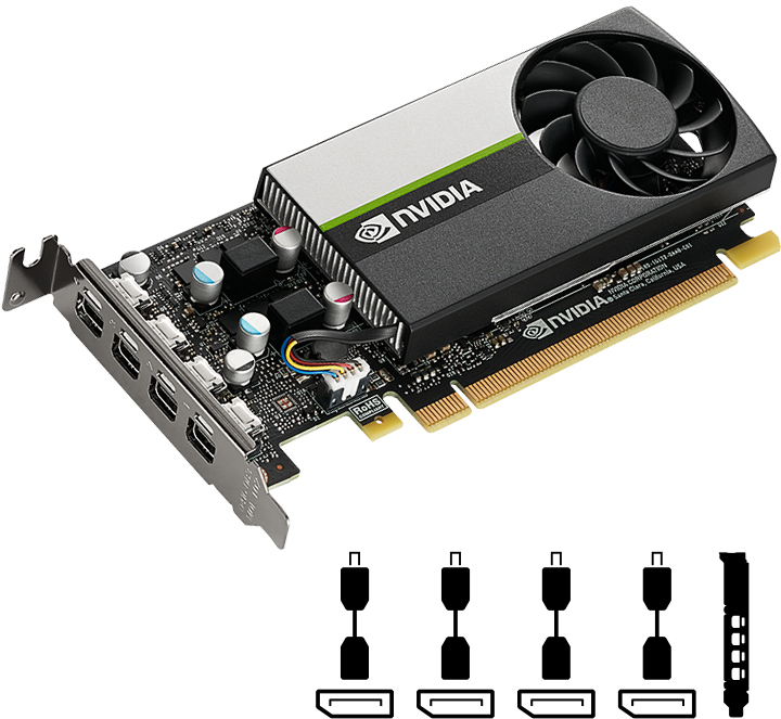 PNY NVIDIA T1000 8GB (VCNT1000-8GB-PB): beste prijs - Tweakers