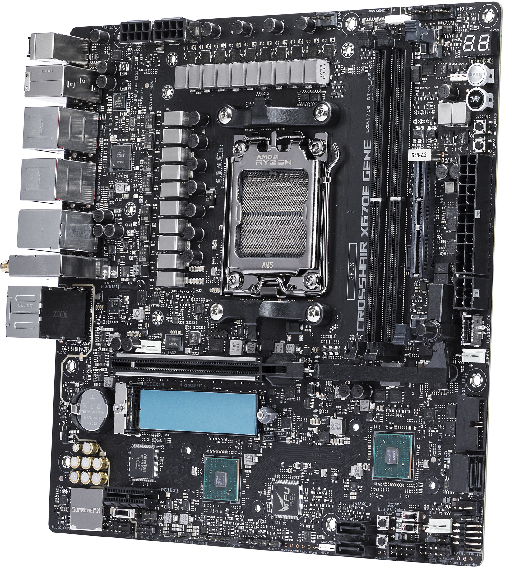 ASUS ROG Crosshair X670E GENE: beste prijs - Tweakers