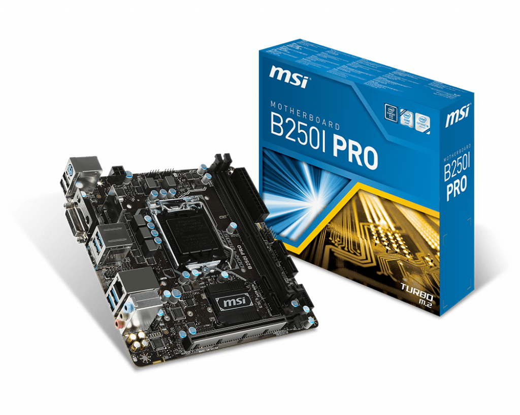 Specificaties van MSI B250I Pro Tweakers